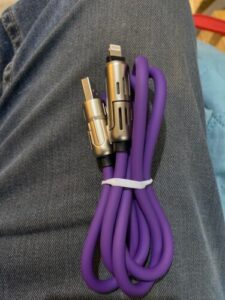 4 in 1 USB Cable |2M| Super Fast All-in-One photo review