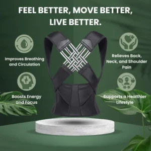 PosturePro™ Back Support – Corrects Posture & Relieves Pain