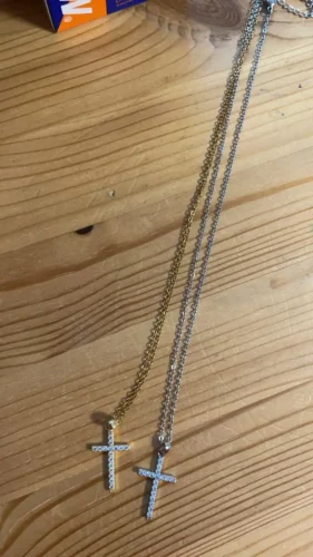 Cross Pendant Necklace for Men & Women photo review