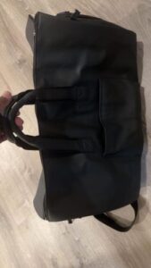 CarryPro™ Full Leather – All-in-One Foldable Garment & Travel Bag (Brown💼 | Black♣️) + FREE GIFT🎁 photo review