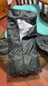 CarryPro™ Full Leather – All-in-One Foldable Garment & Travel Bag (Brown💼 | Black♣️) + FREE GIFT🎁 photo review